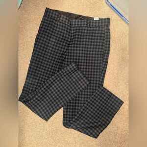 Banana Republic Ryan Trouser Pant Navy and Gray